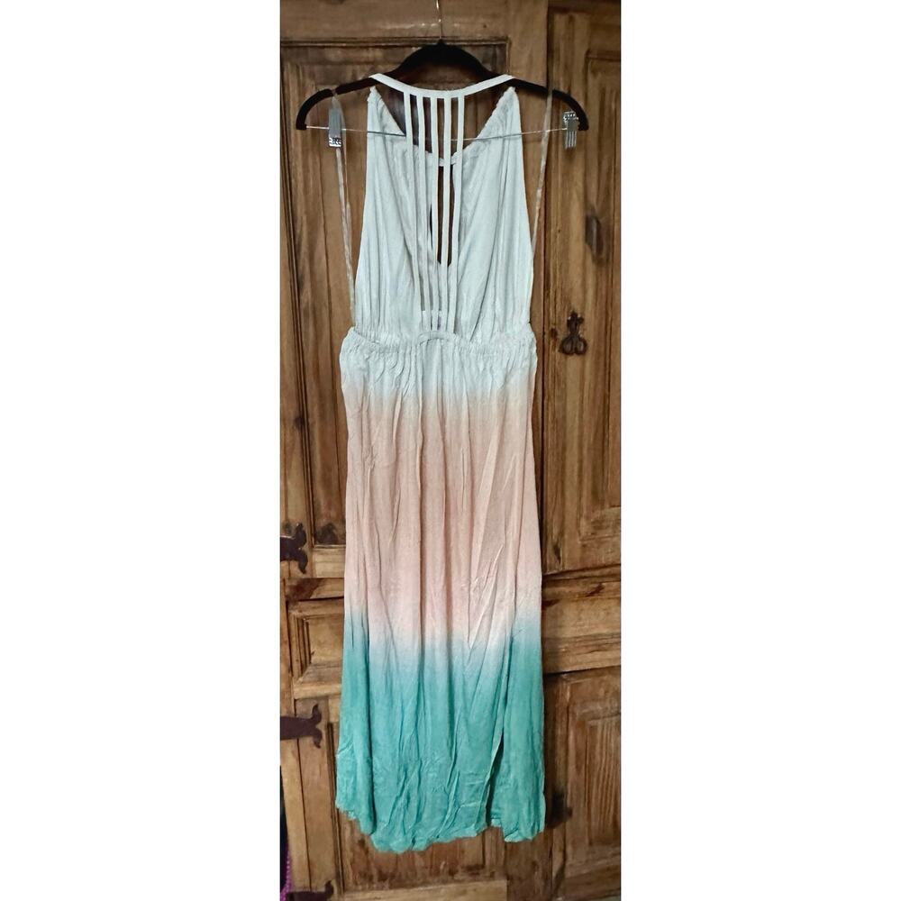 NWT Anthropologie BOEMO Ombre Maxi Dress women Size M - Picture 3 of 11